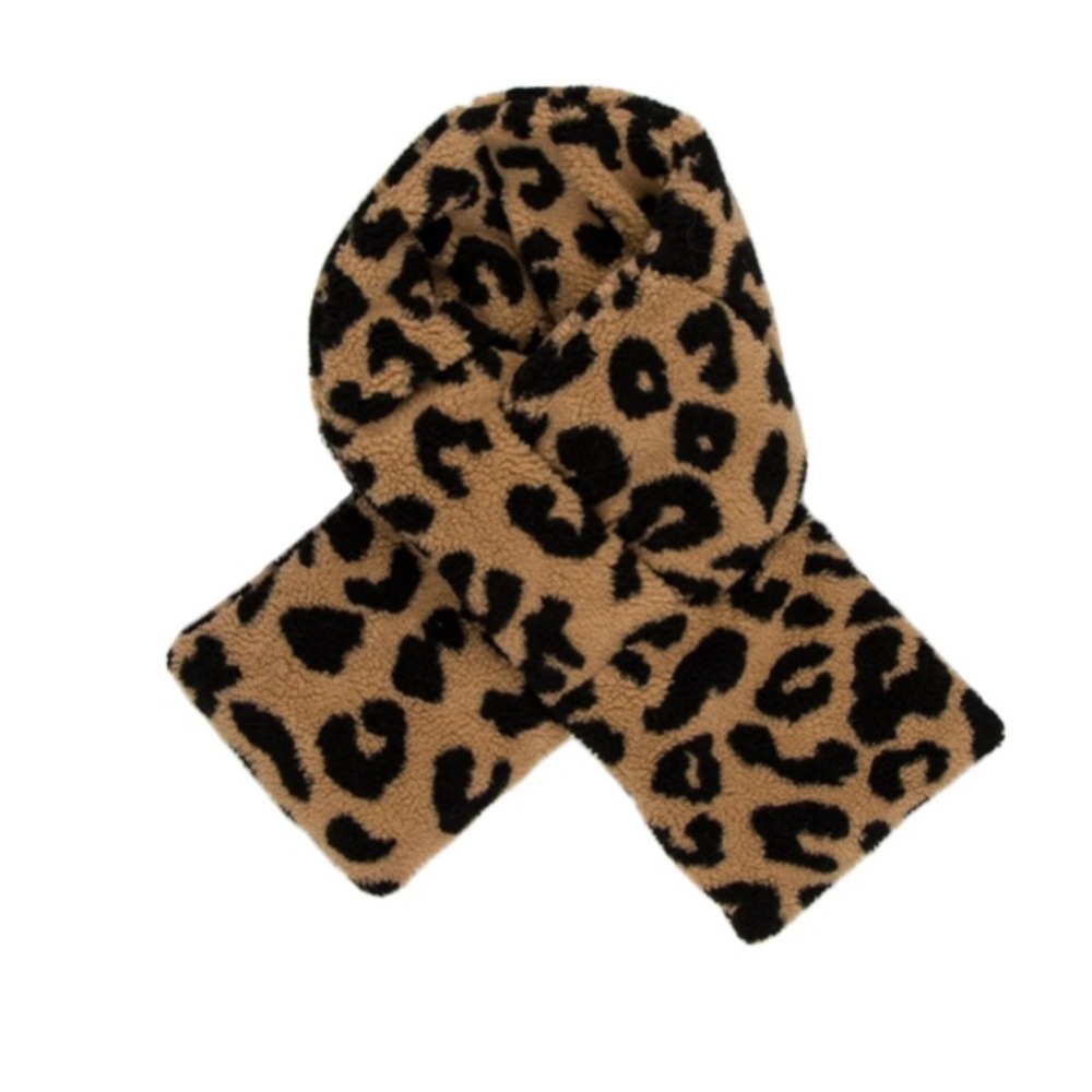 NWT APPARIS LEOPARD‎ PRINTED SCARF - Picture 6 of 6